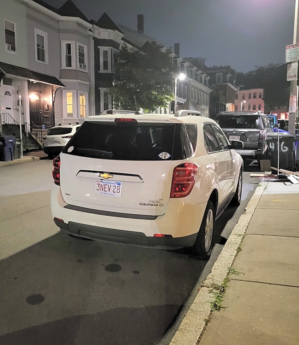 Image submitted with report