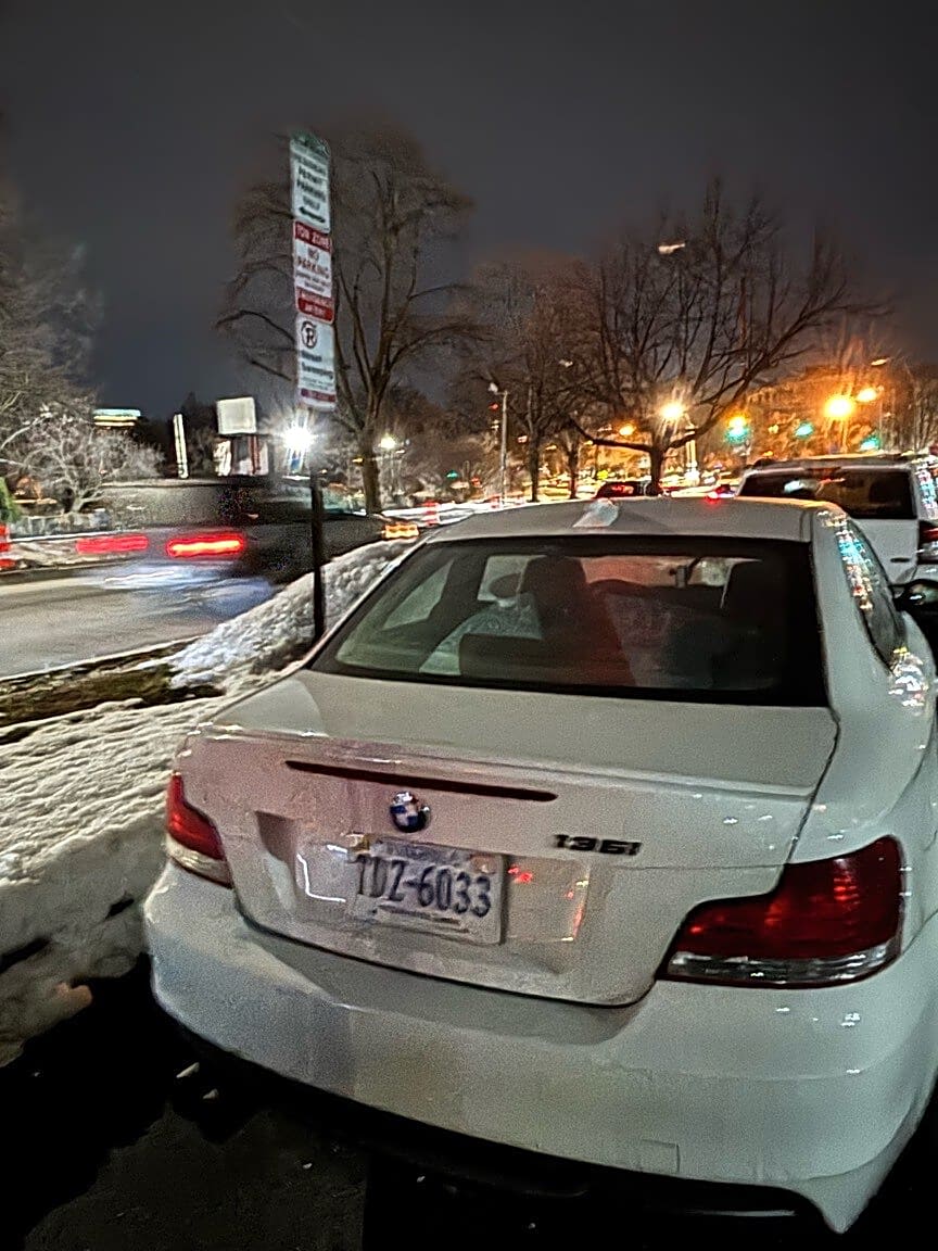 Image submitted with report