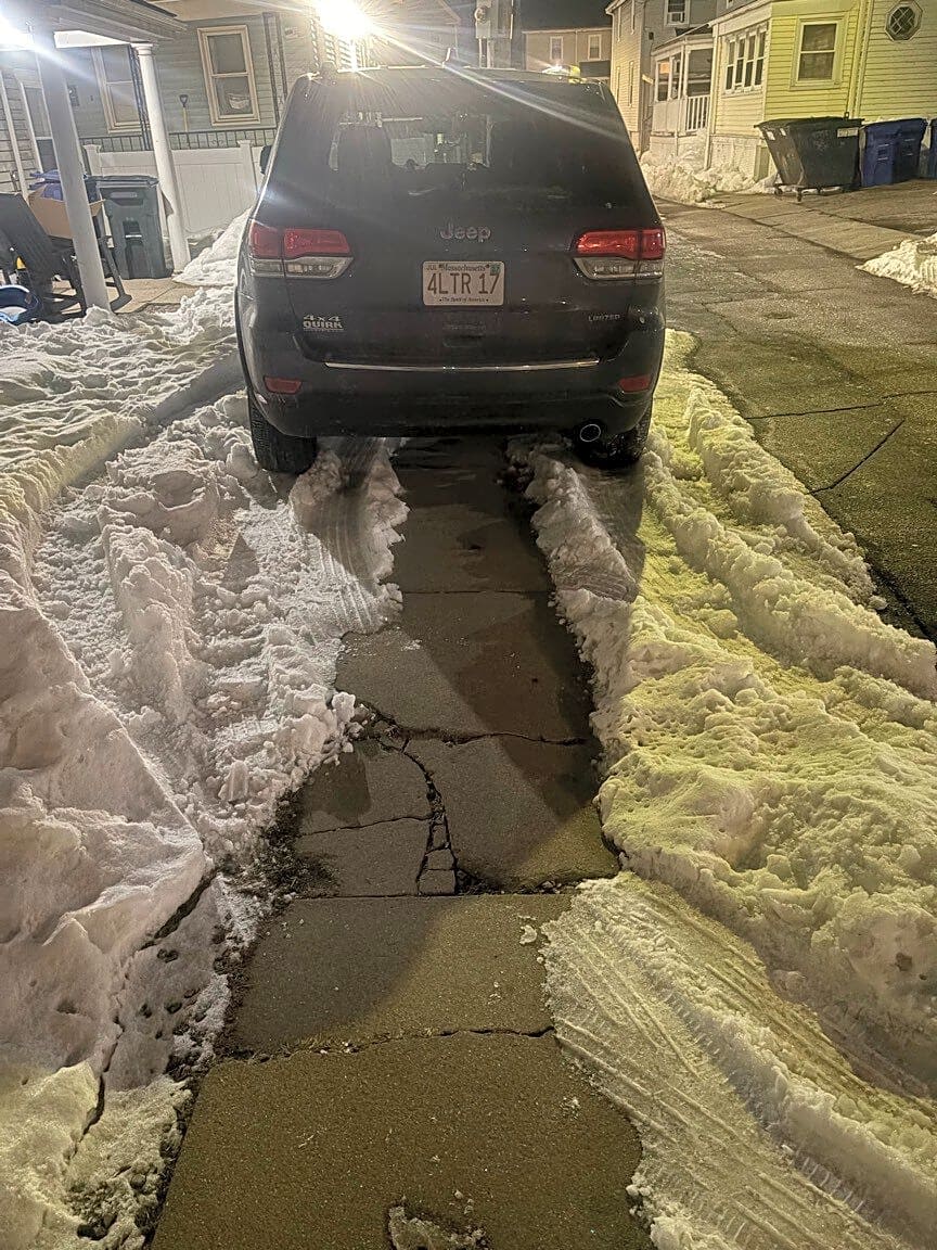 Image submitted with report