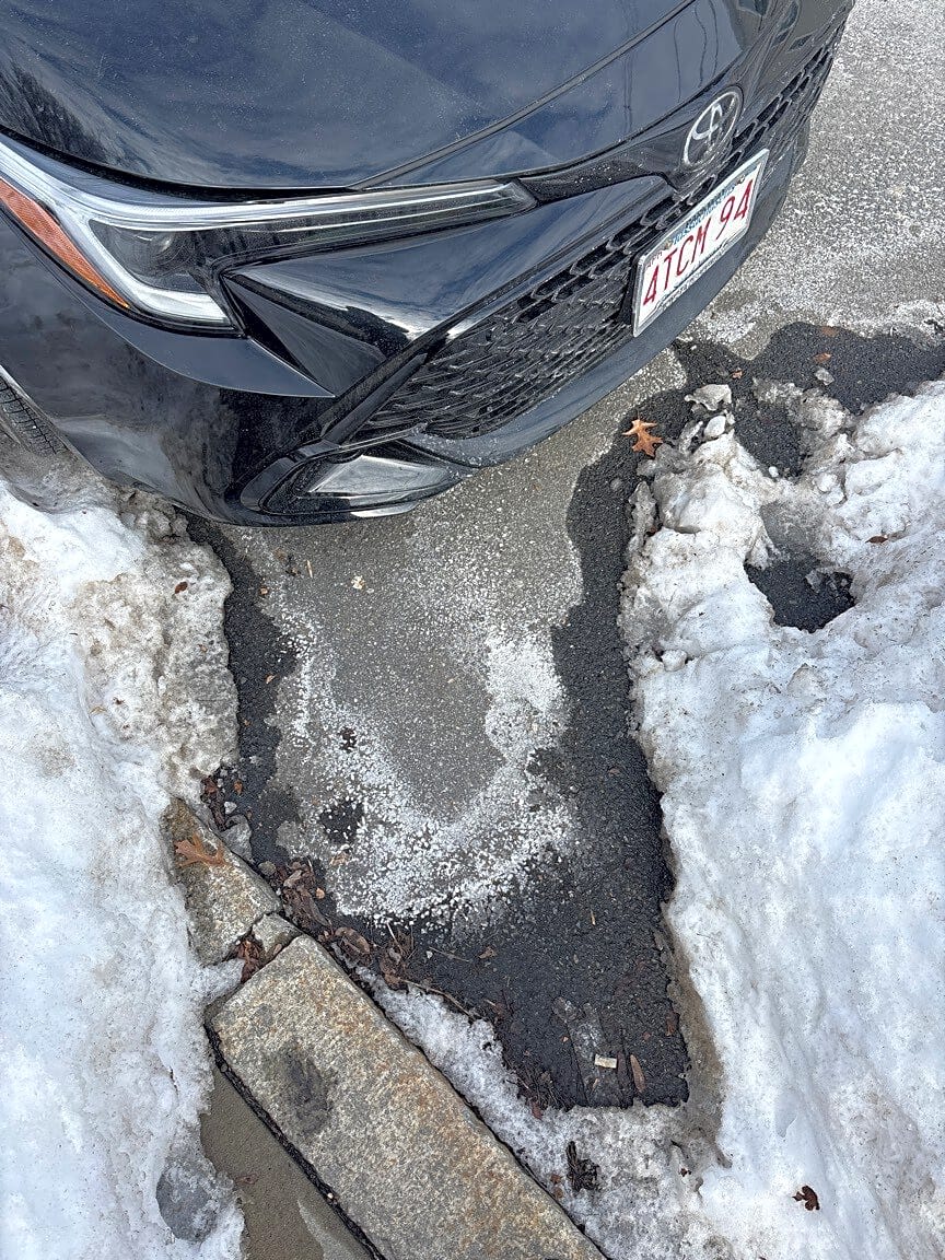 Image submitted with report