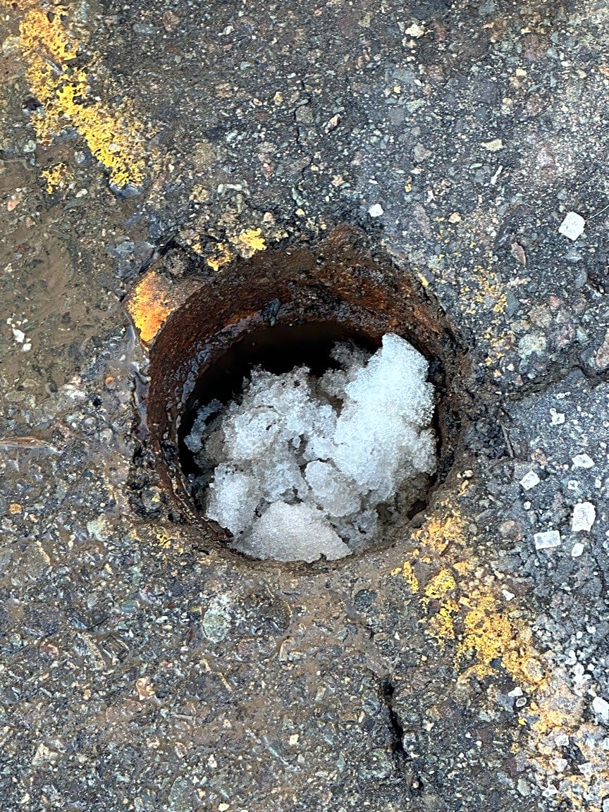 Image submitted with report