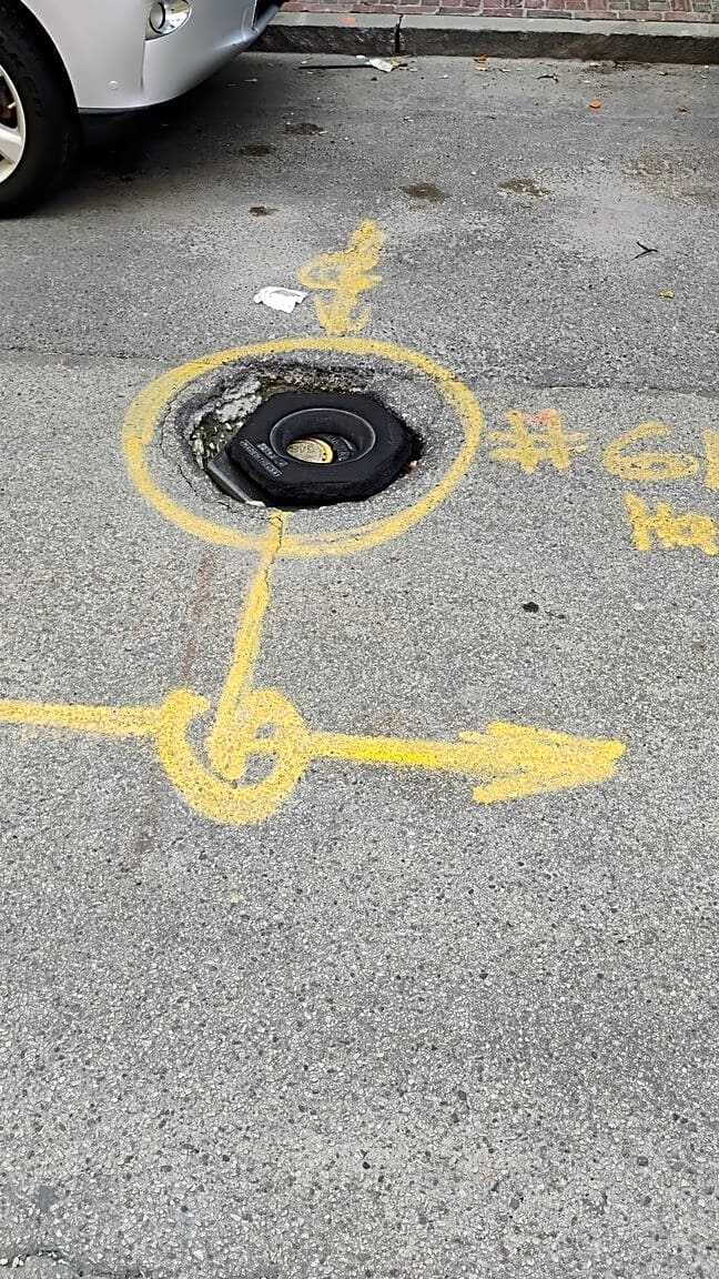 Image submitted with report