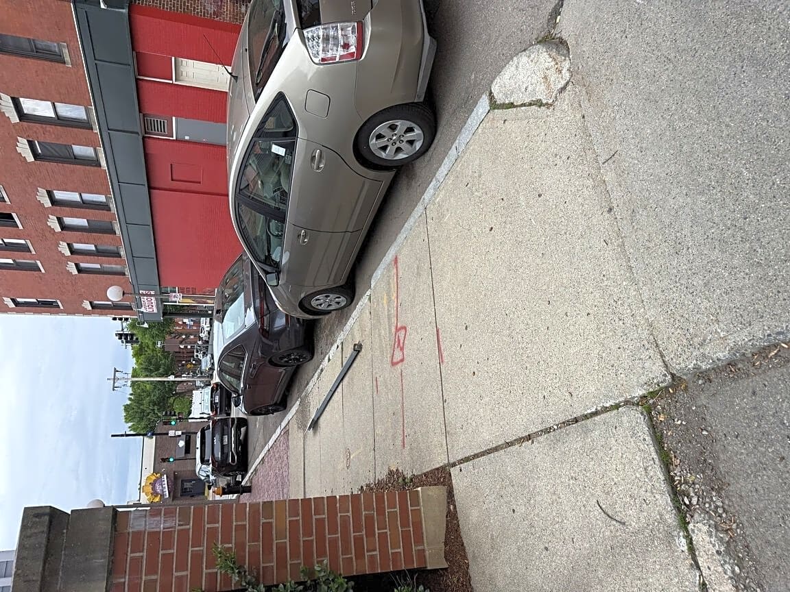 Image submitted with report