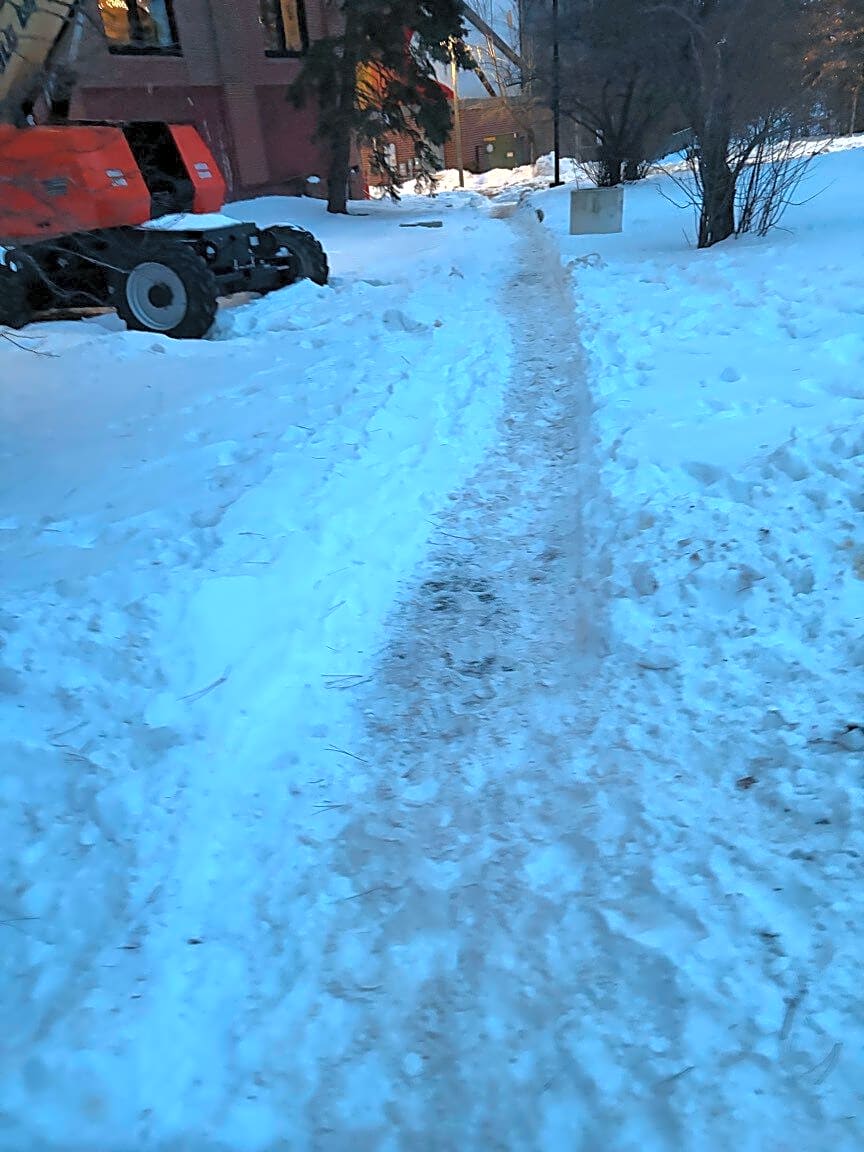 Image submitted with report