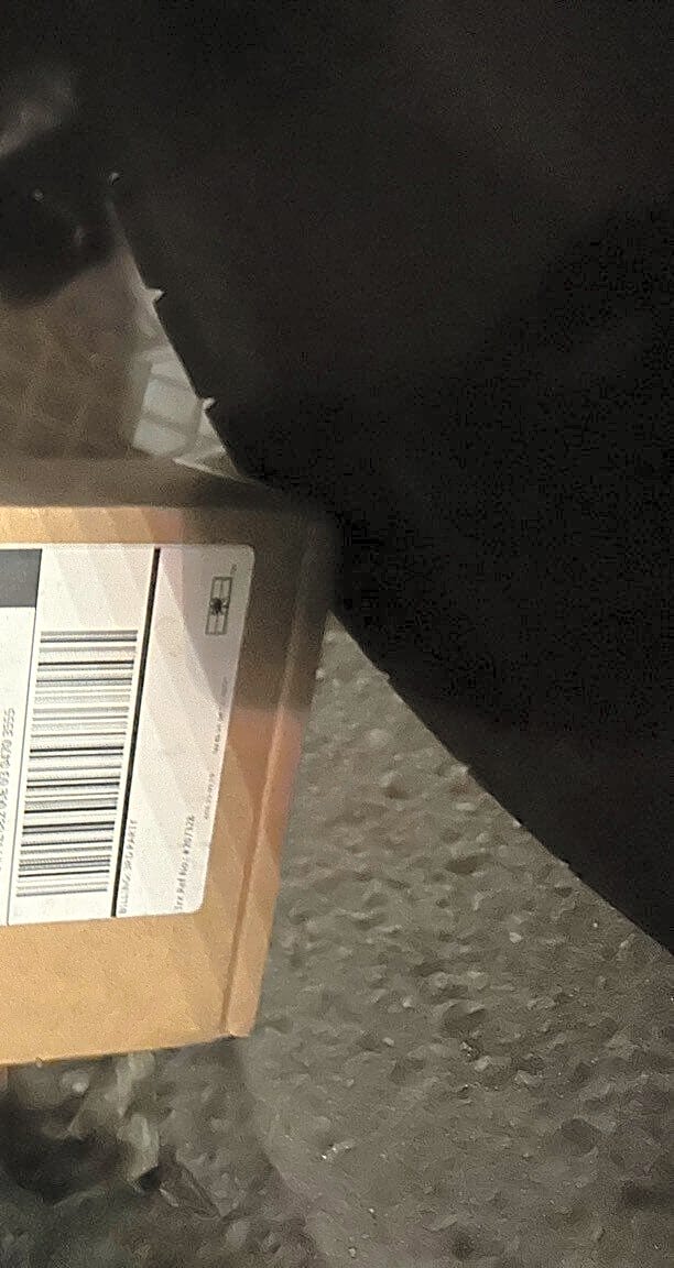 Image submitted with report