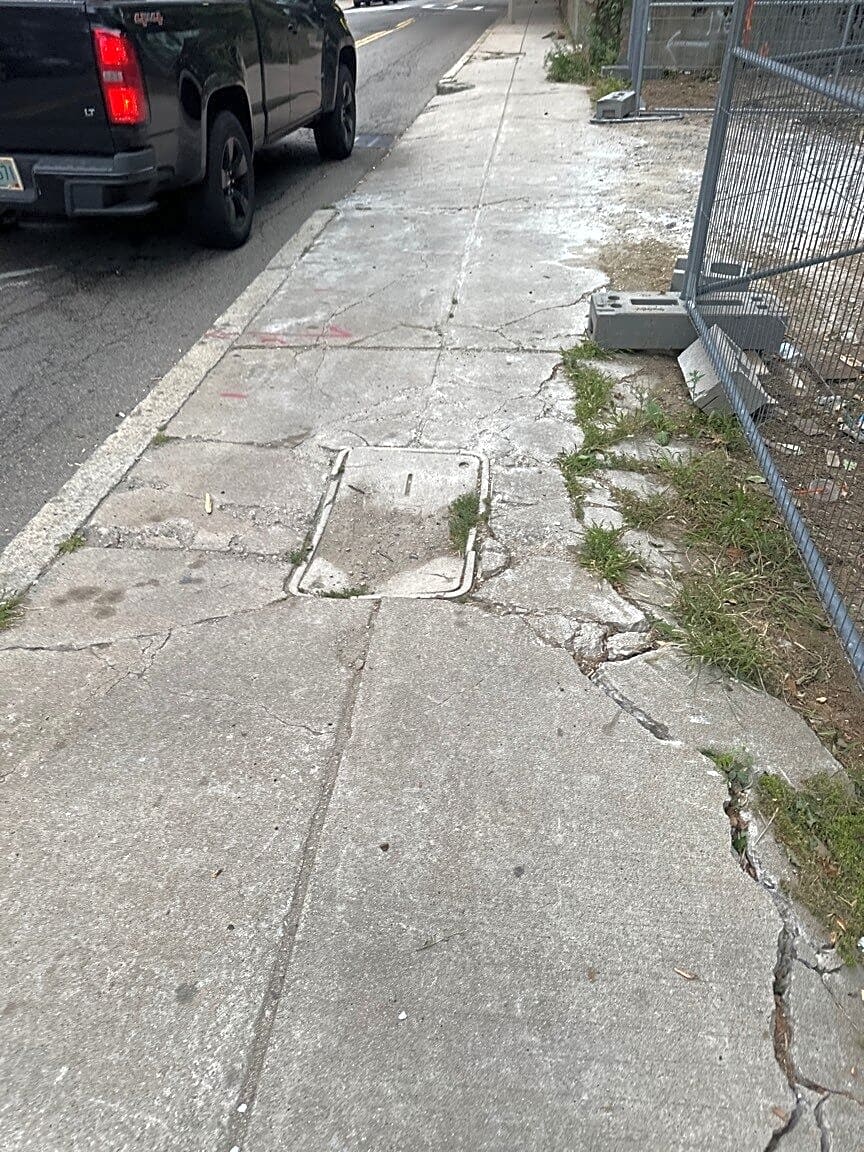 Image submitted with report