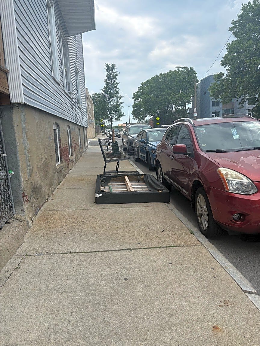 Image submitted with report
