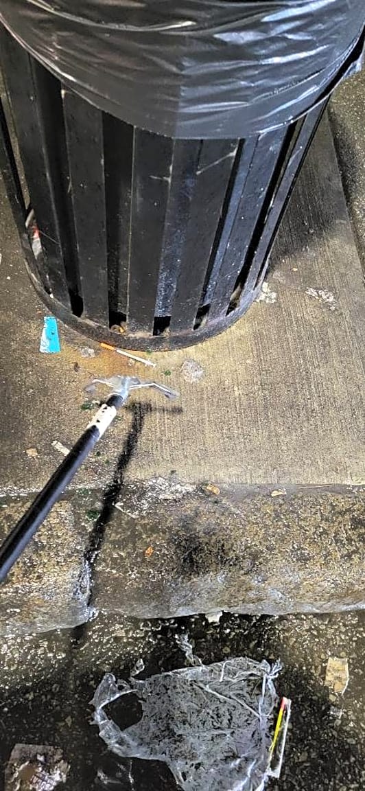 Image submitted with report