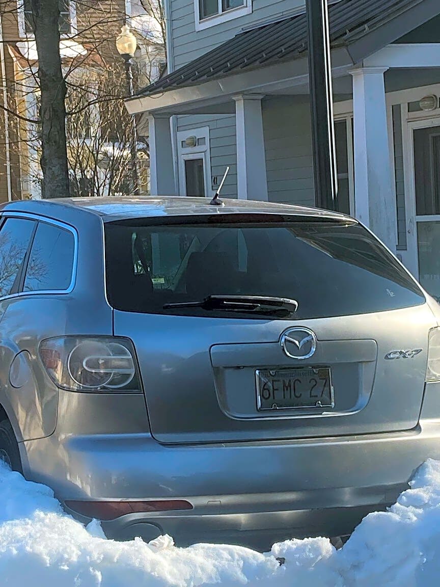 Image submitted with report