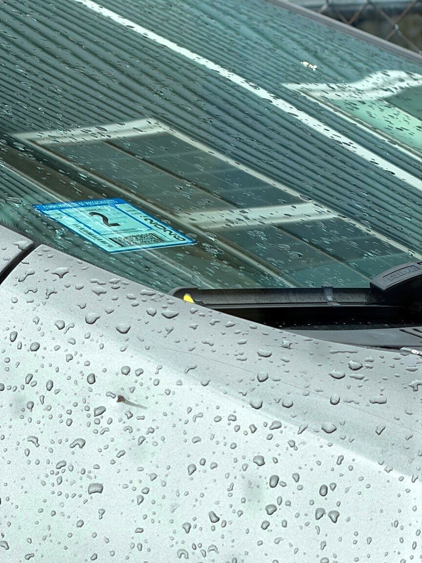 Image submitted with report