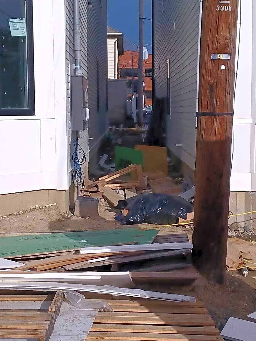 Image submitted with report