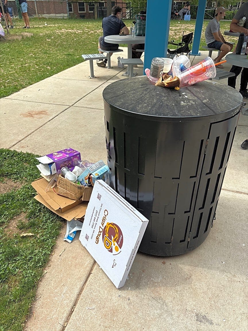 Image submitted with report