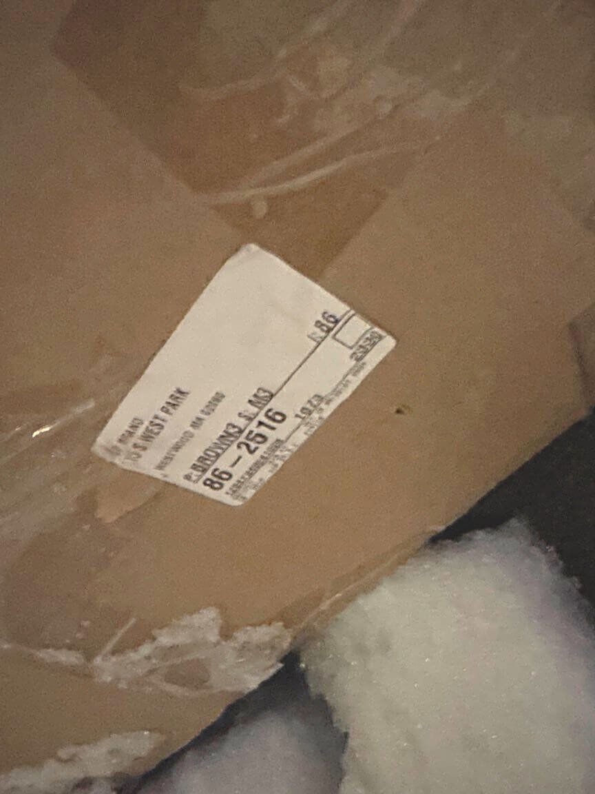 Image submitted with report