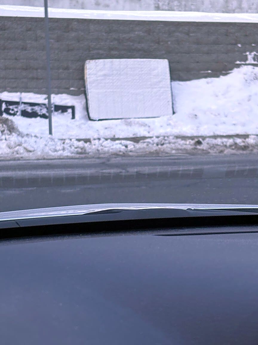 Image submitted with report