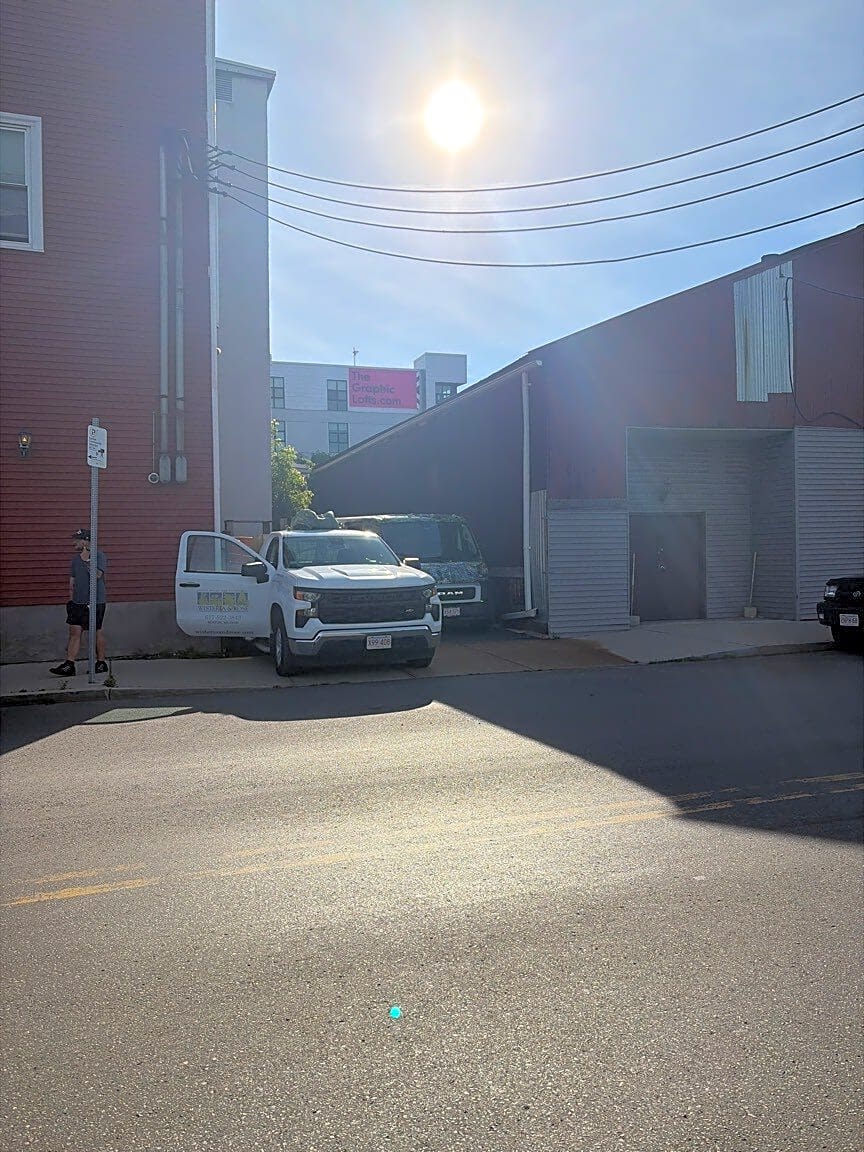 Image submitted with report