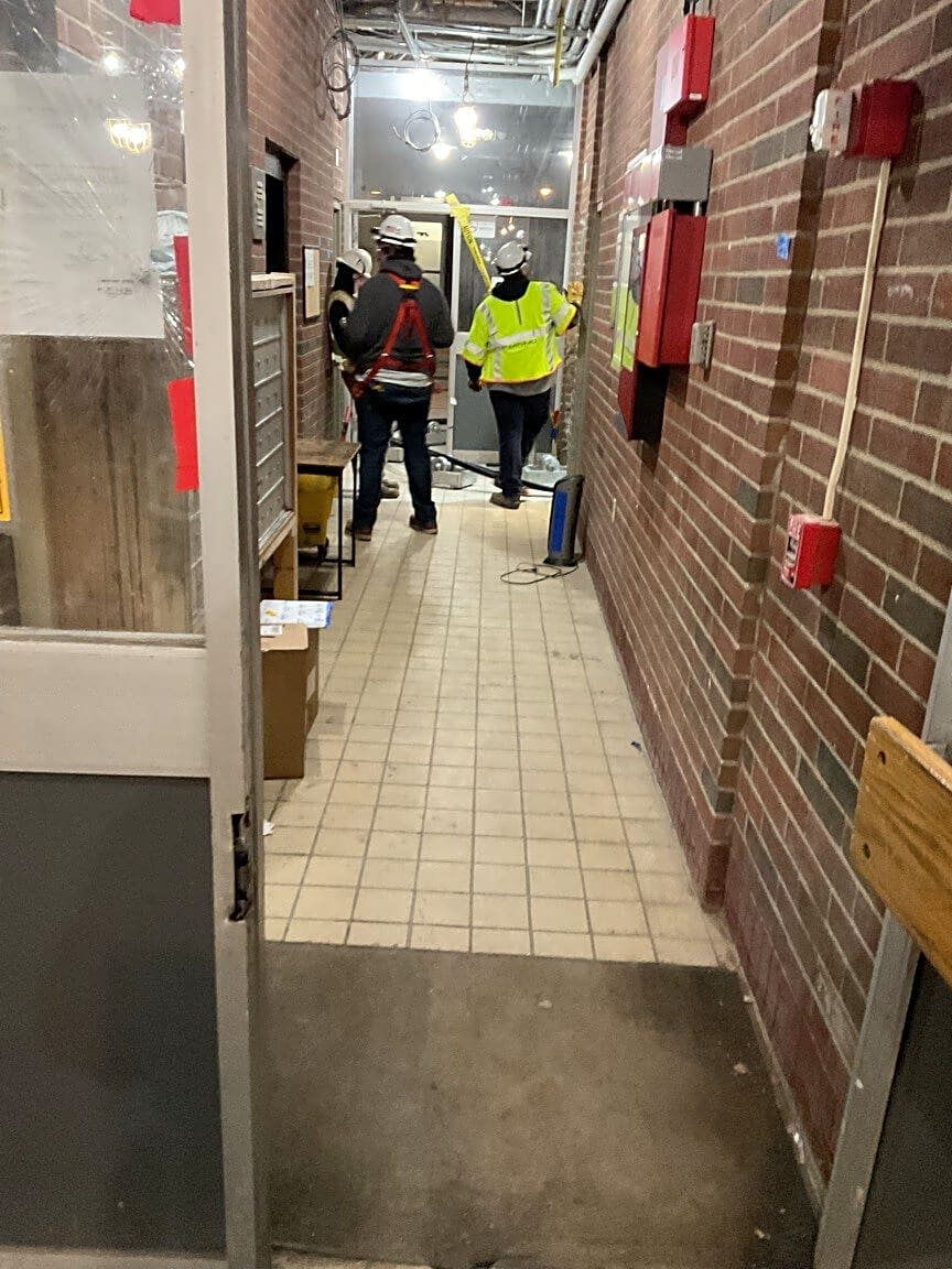 Image submitted with report