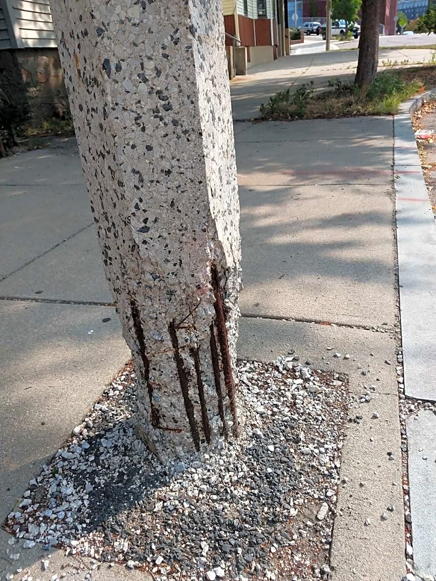 Image submitted with report