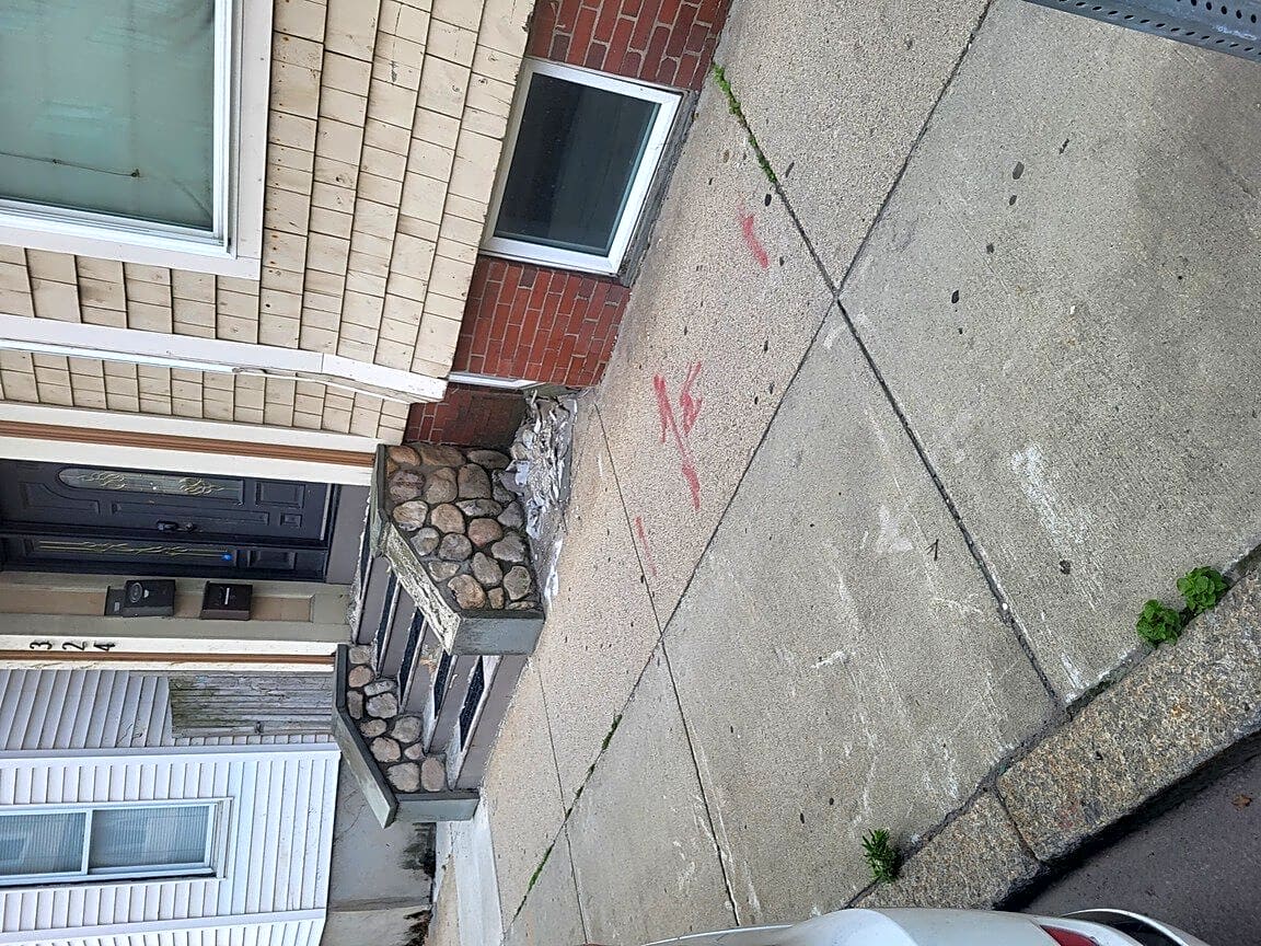 Image submitted with report