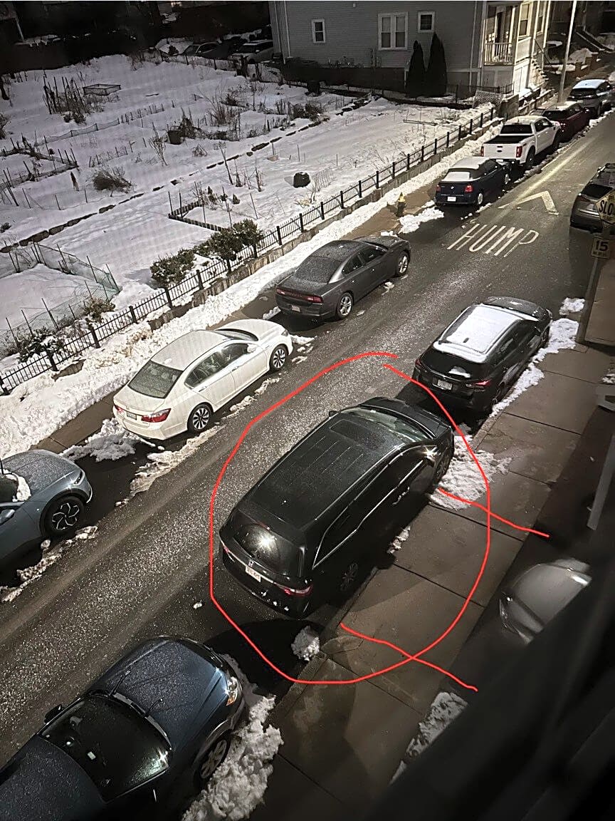 Image submitted with report