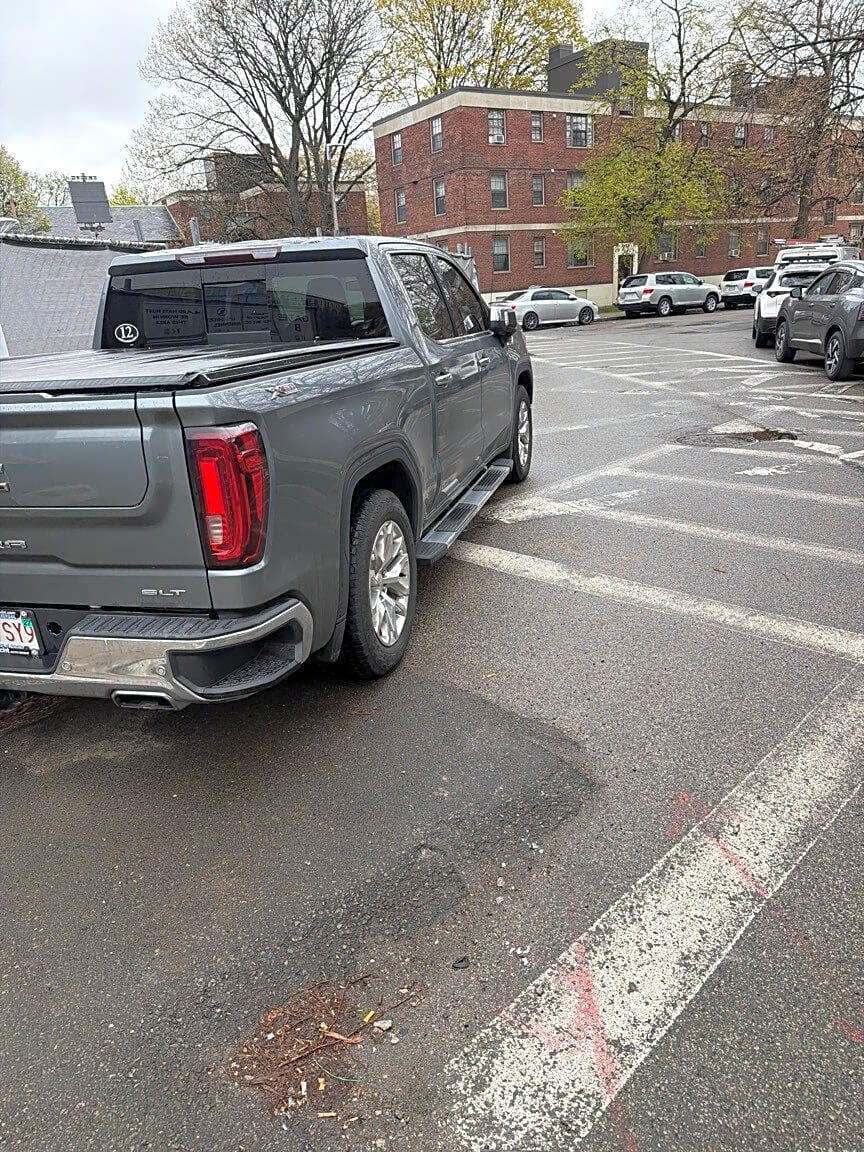 Image submitted with report