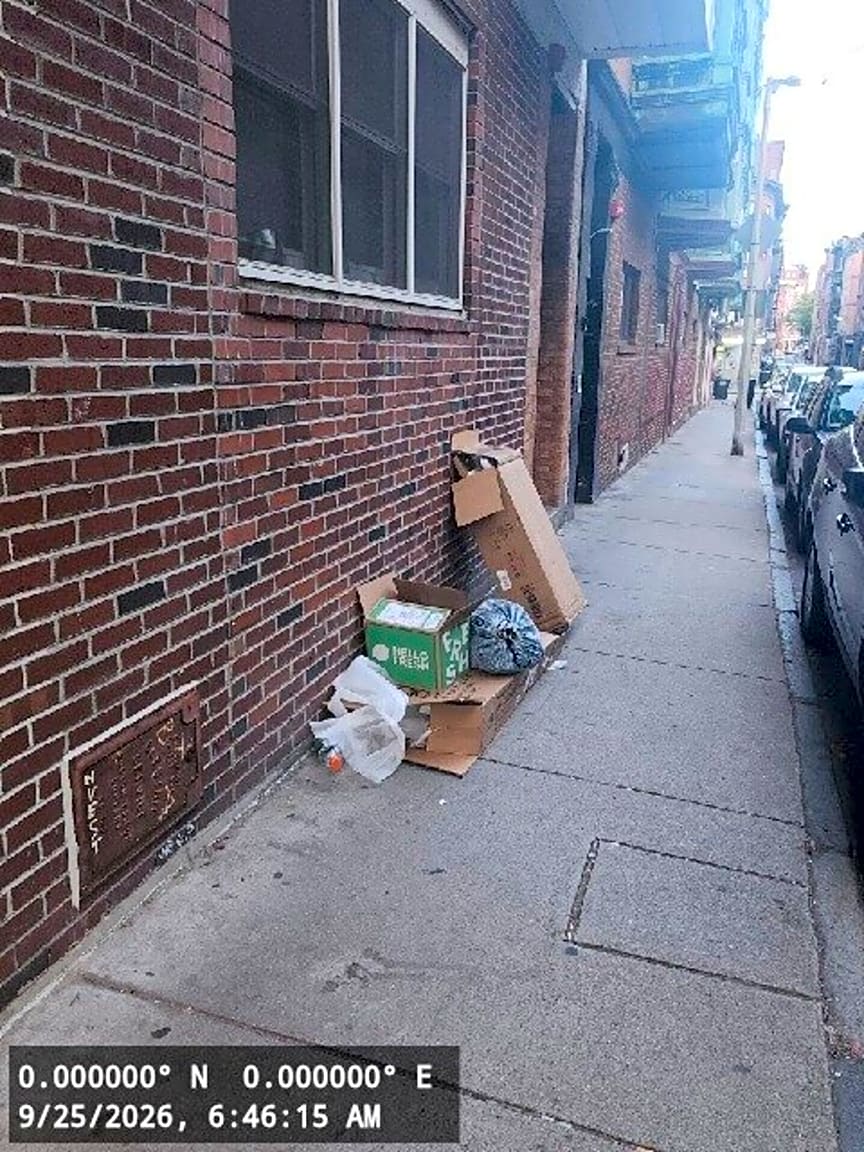 Image submitted with report