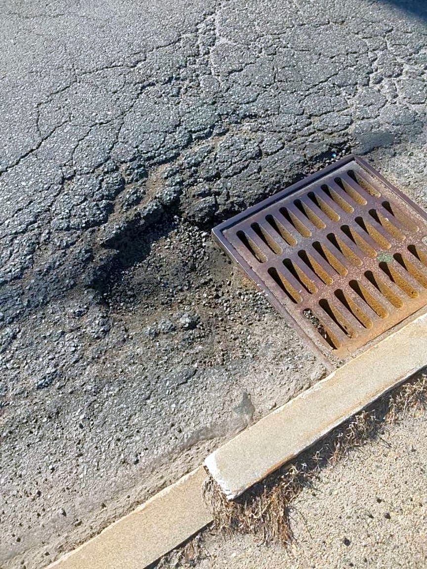 Image submitted with report
