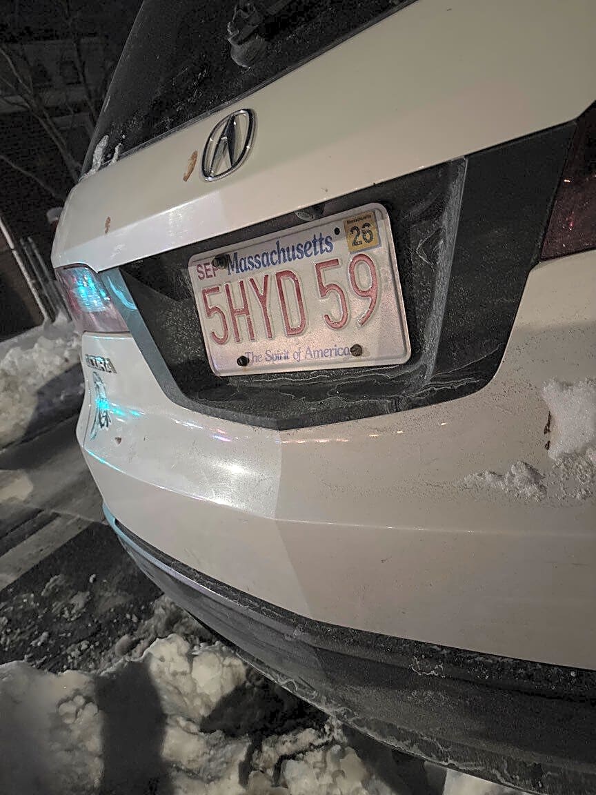 Image submitted with report