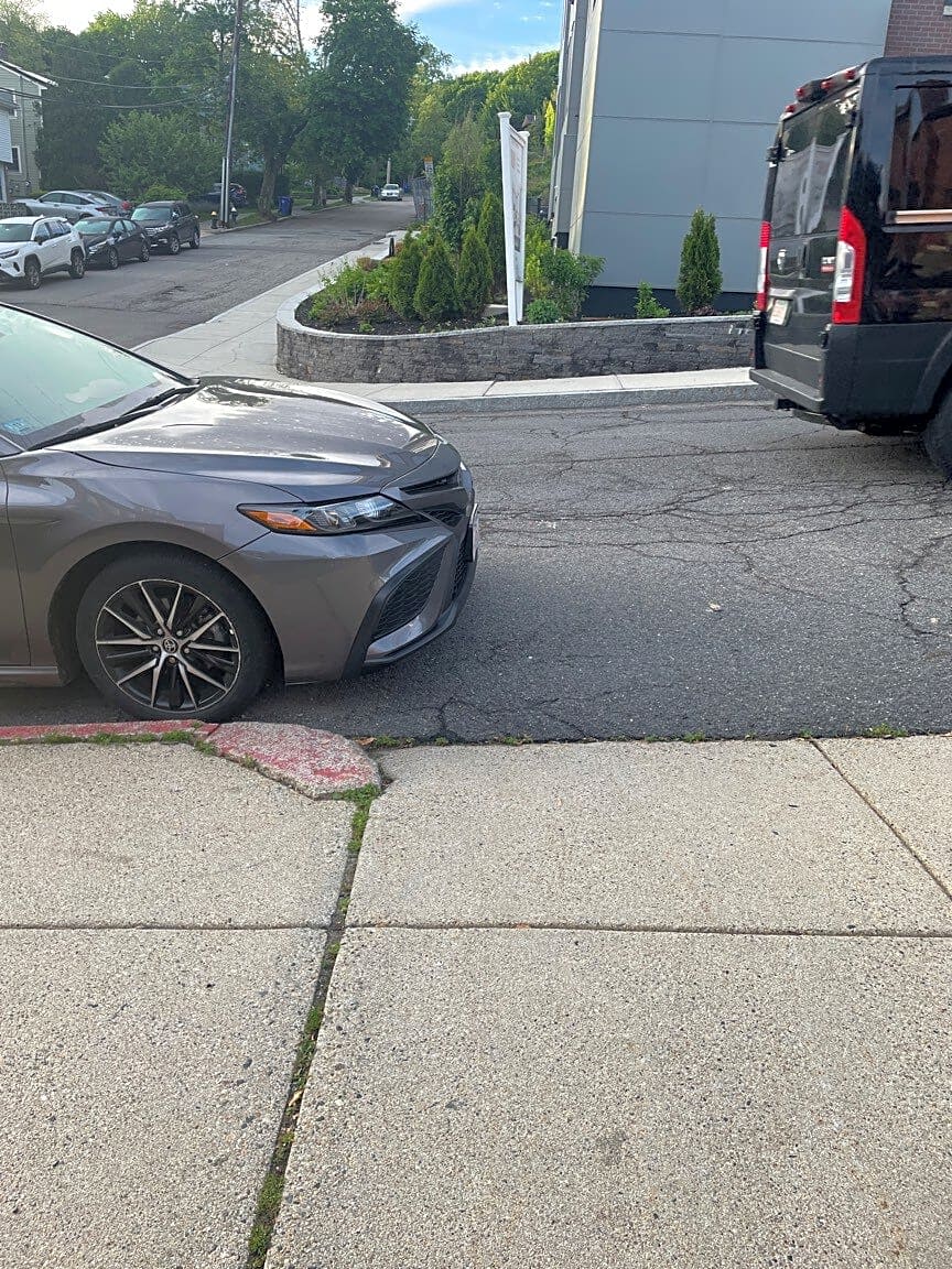 Image submitted with report