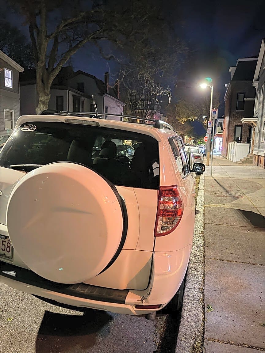 Image submitted with report