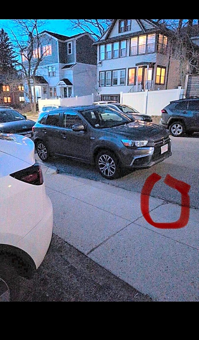 Image submitted with report