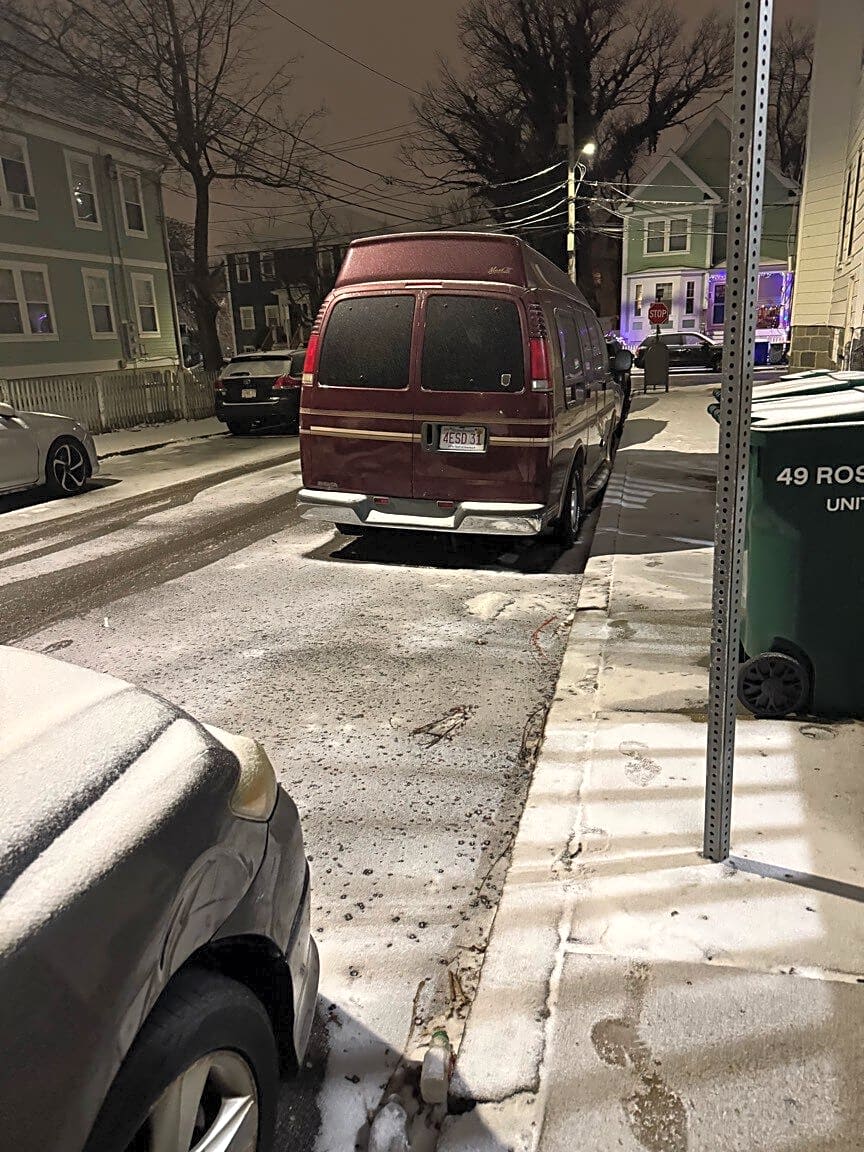 Image submitted with report