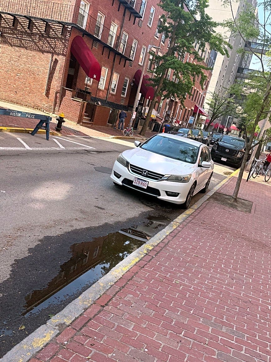 Image submitted with report