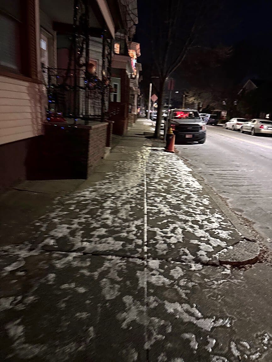 Image submitted with report