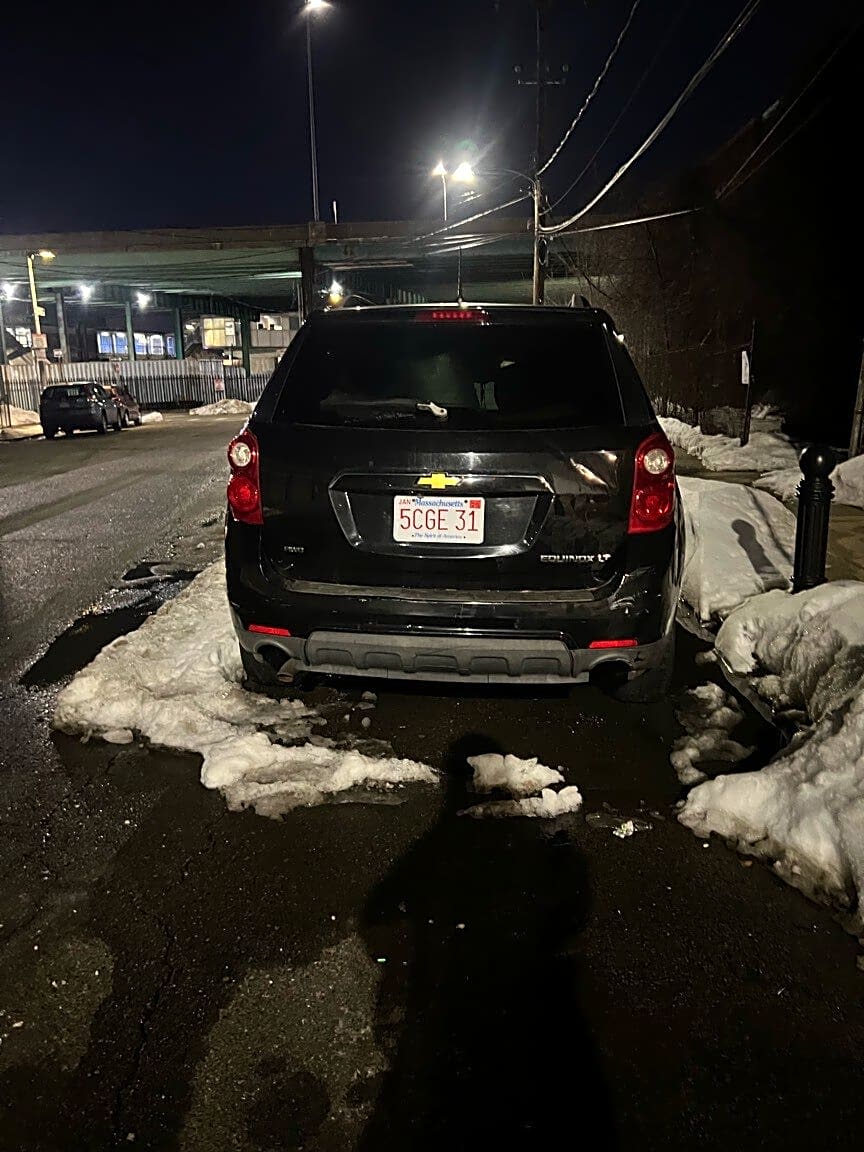 Image submitted with report