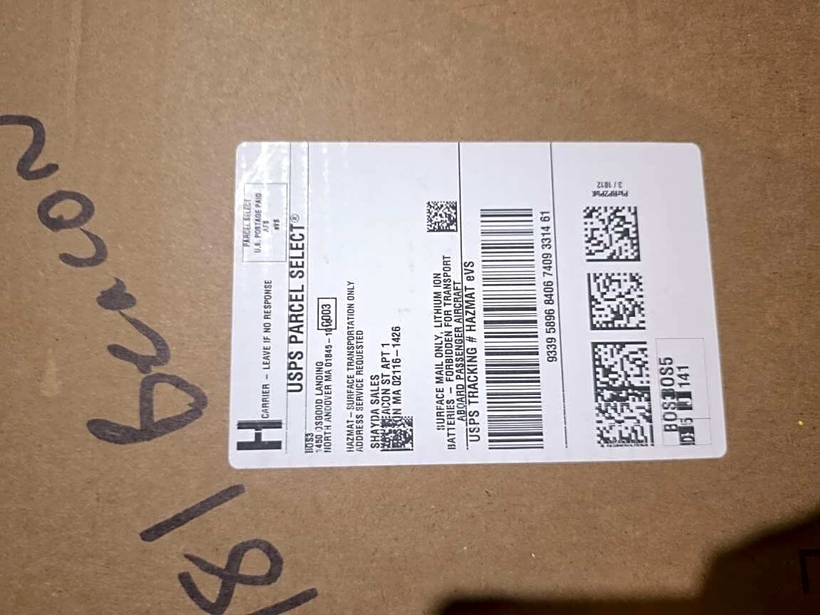 Image submitted with report