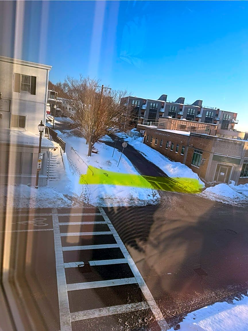 Image submitted with report