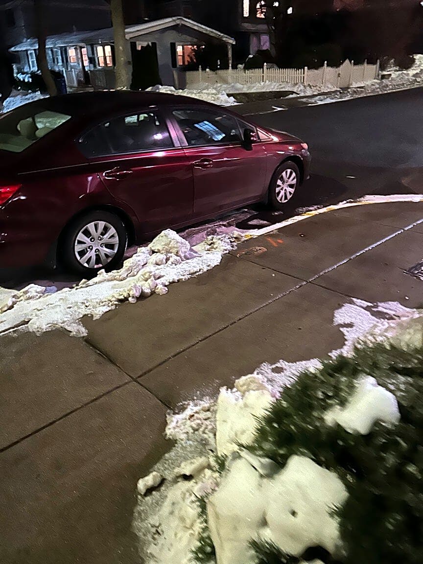 Image submitted with report