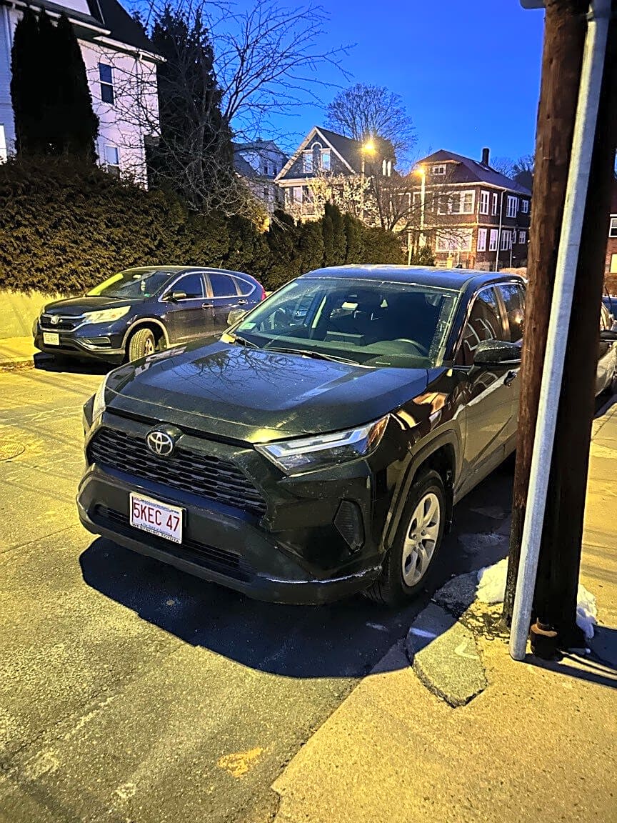 Image submitted with report