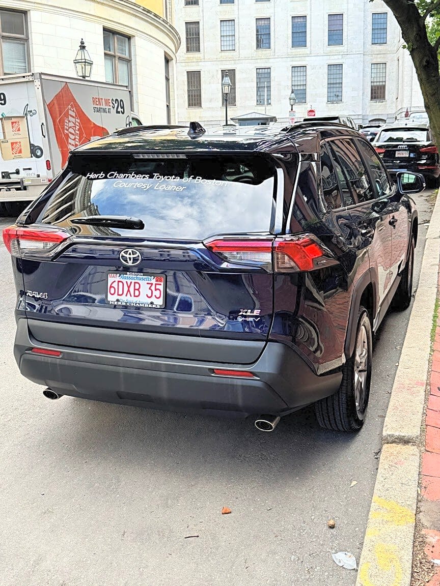 Image submitted with report