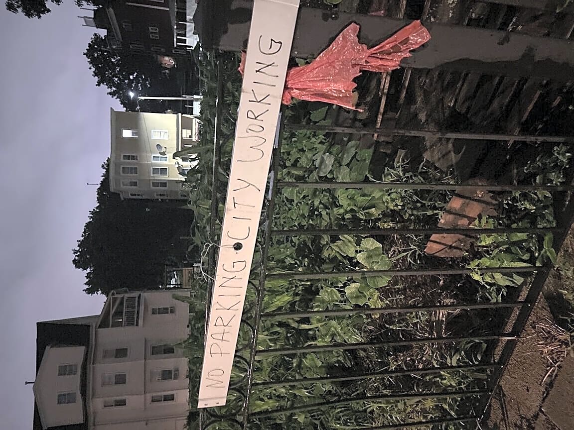 Image submitted with report