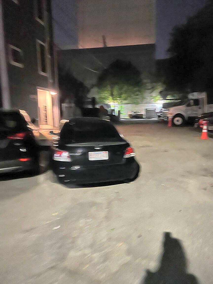 Image submitted with report