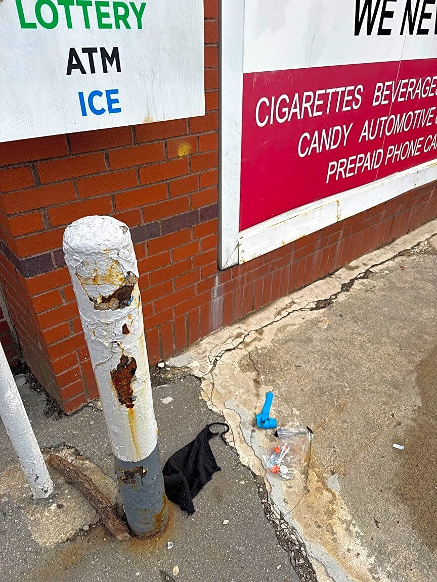 Image submitted with report