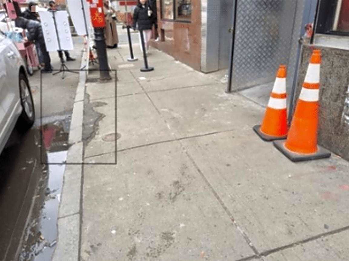 Image submitted with report