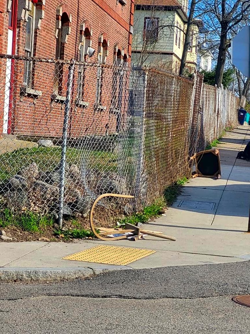 Image submitted with report