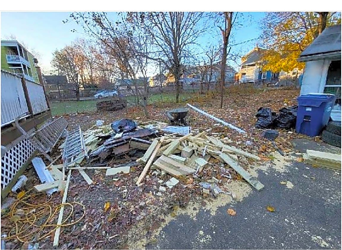 Image submitted with report