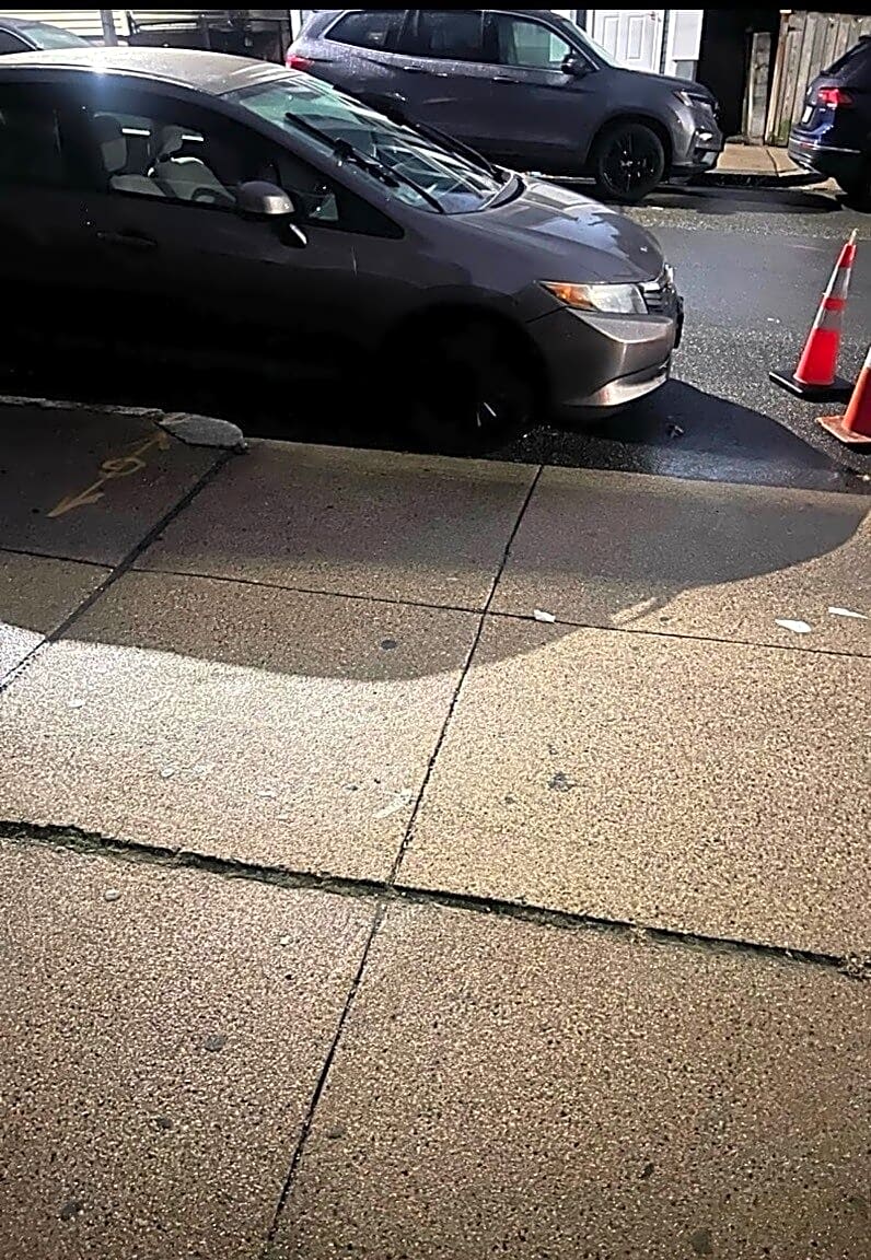 Image submitted with report