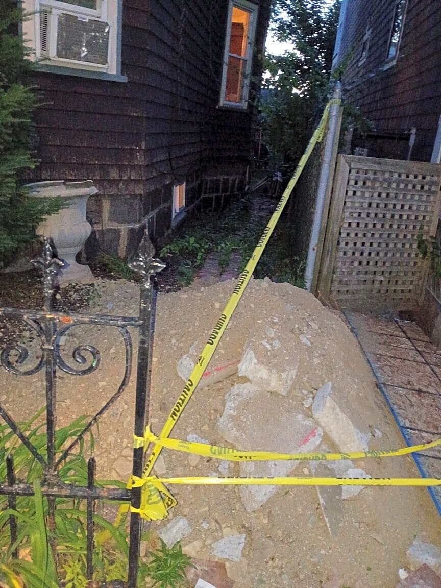 Image submitted with report