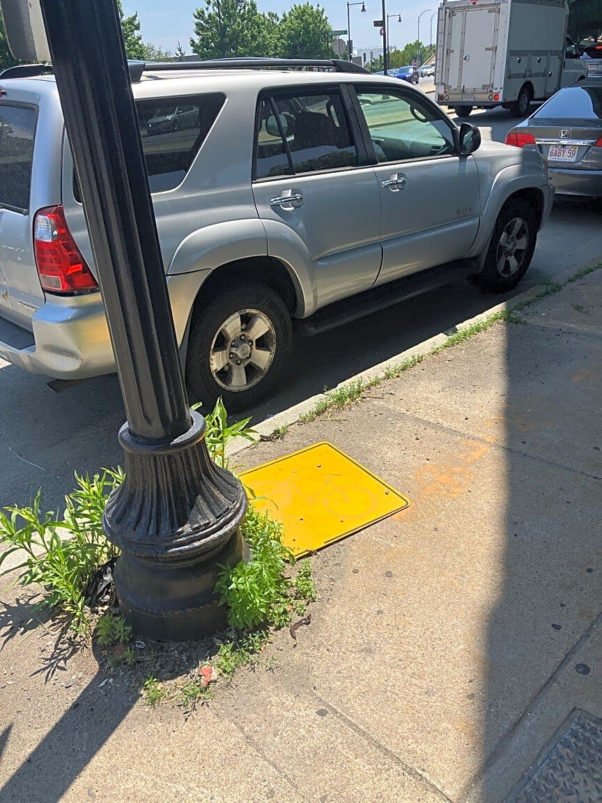 Image submitted with report