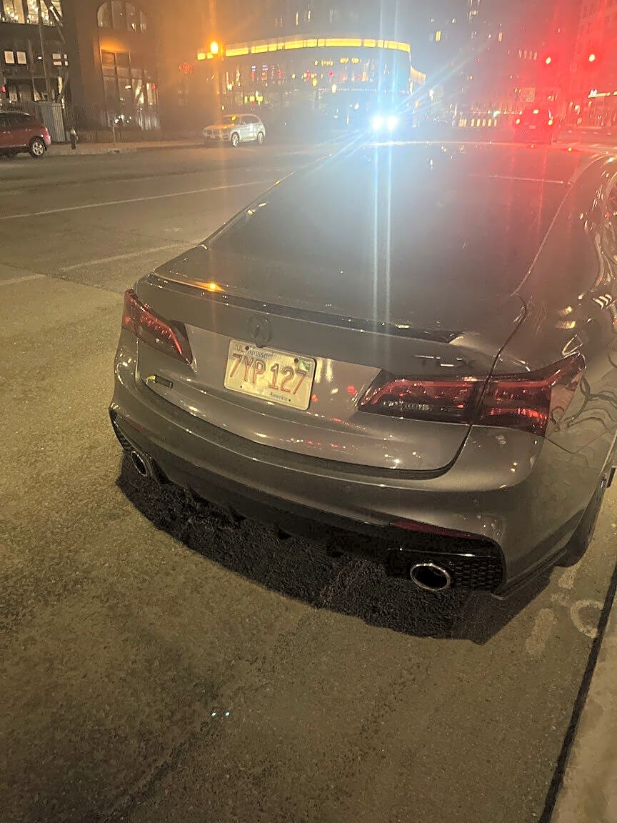 Image submitted with report