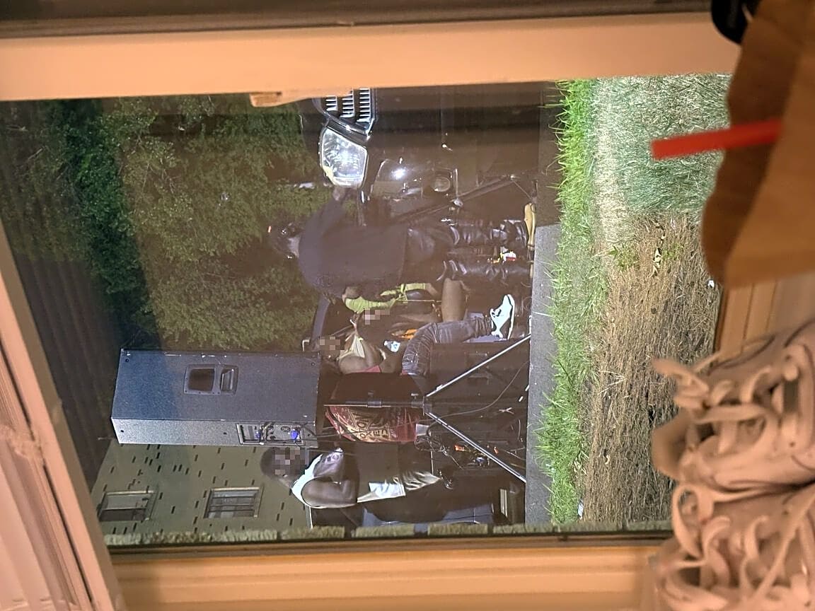 Image submitted with report